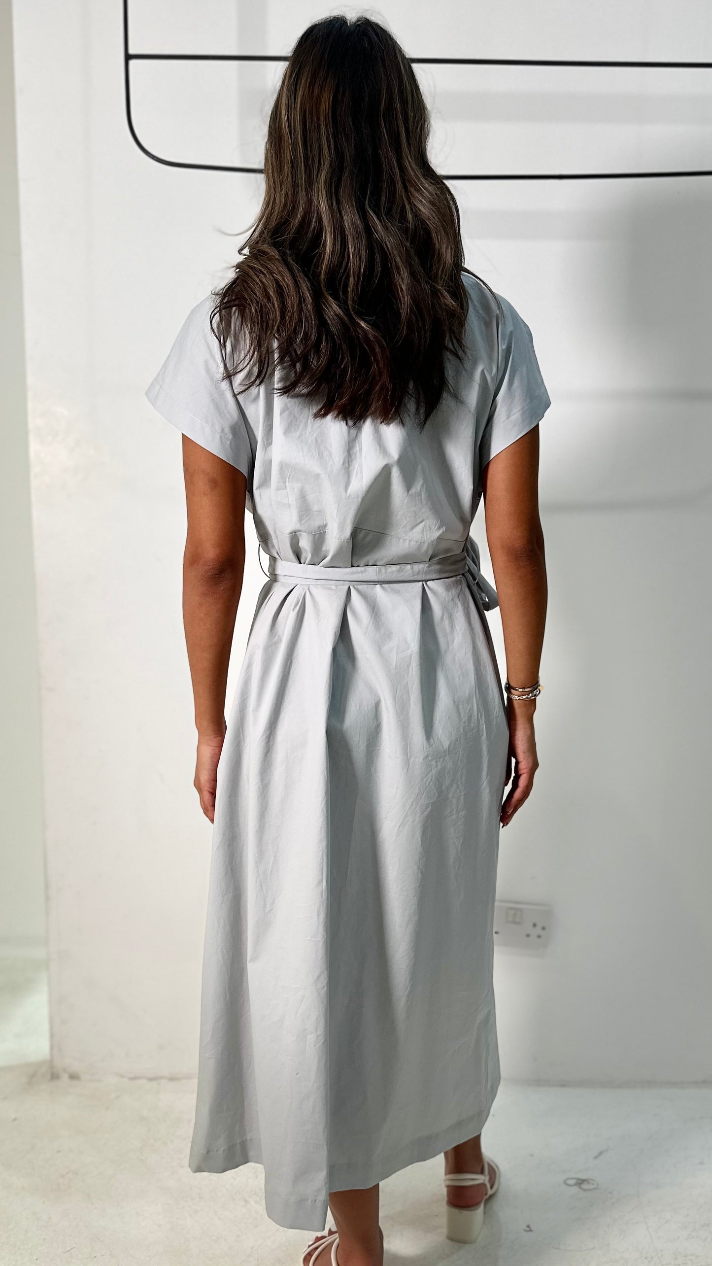 Belted Midi Dress