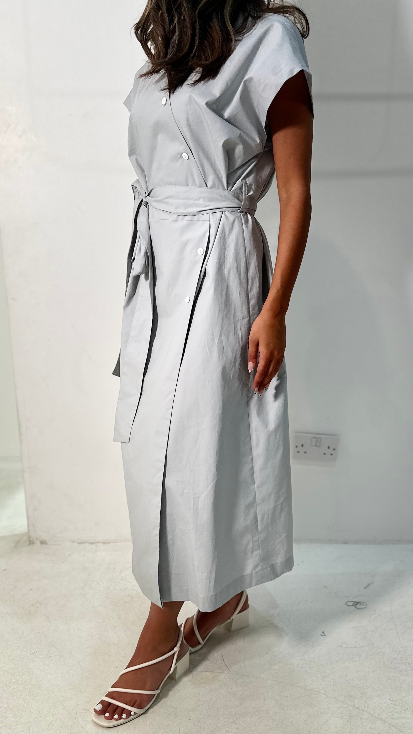 Belted Midi Dress