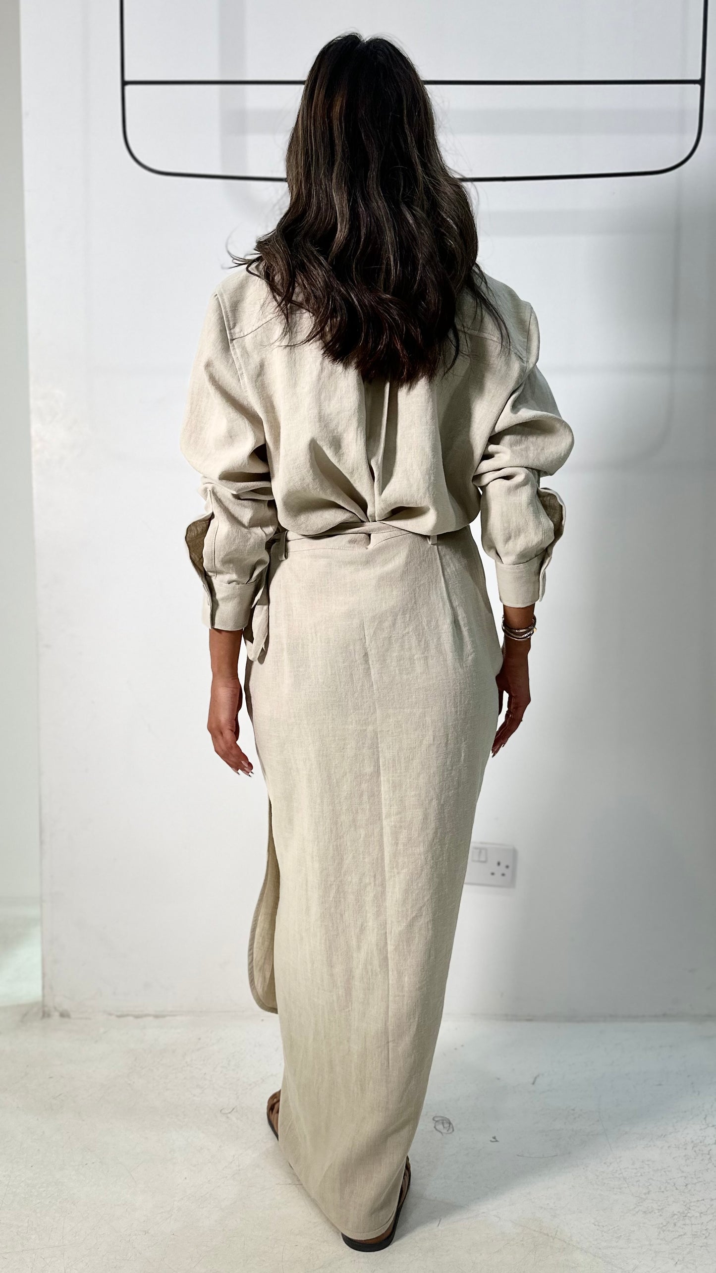 Wrap Skirt & Shirt