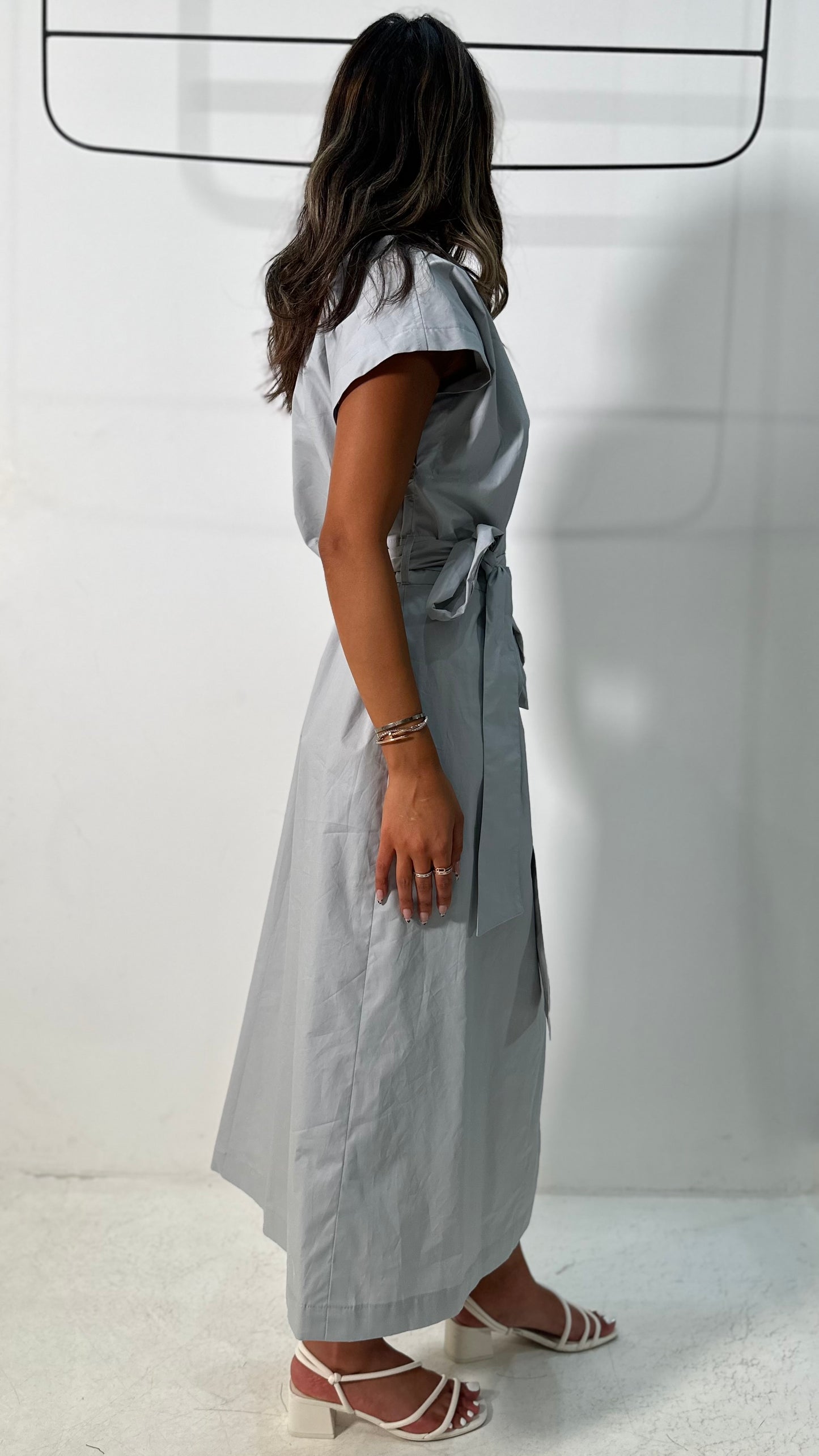 Belted Midi Dress