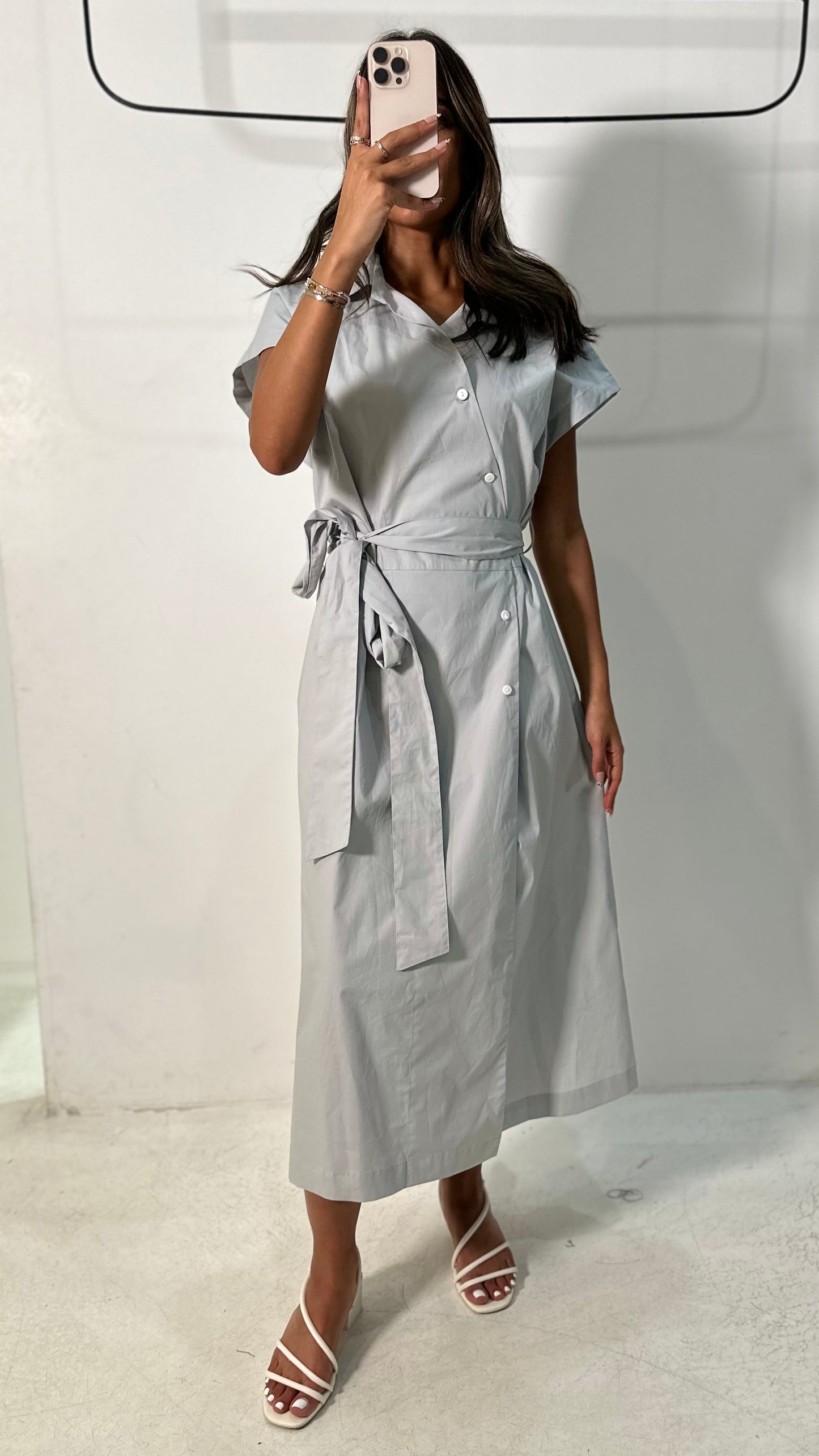 Belted Midi Dress