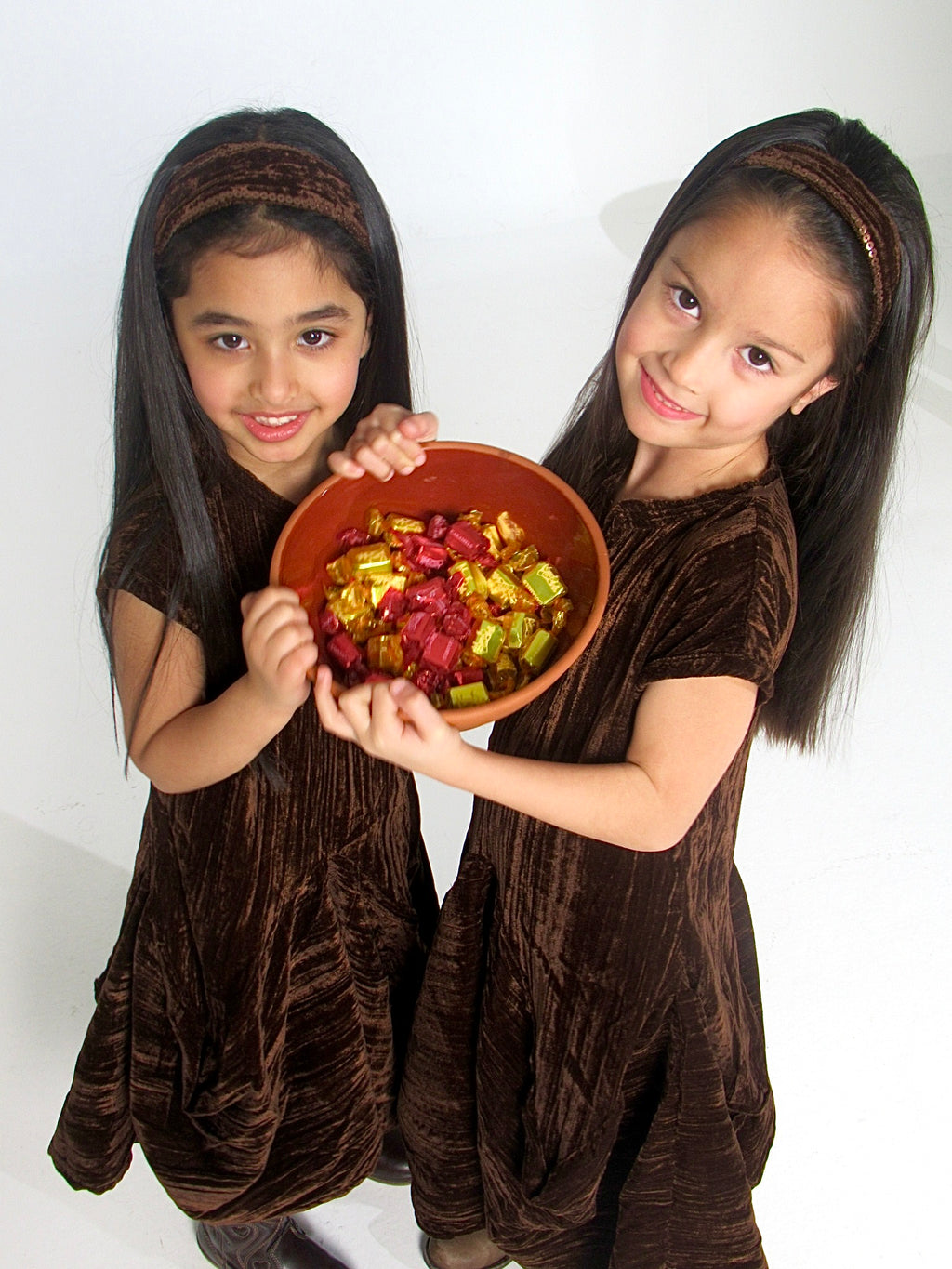 Velvet Dress with Headband
