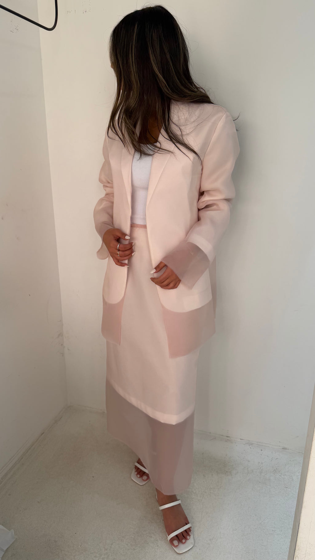 Pink Sheer Set