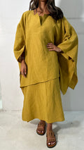 Linen 2 Piece Kaftan