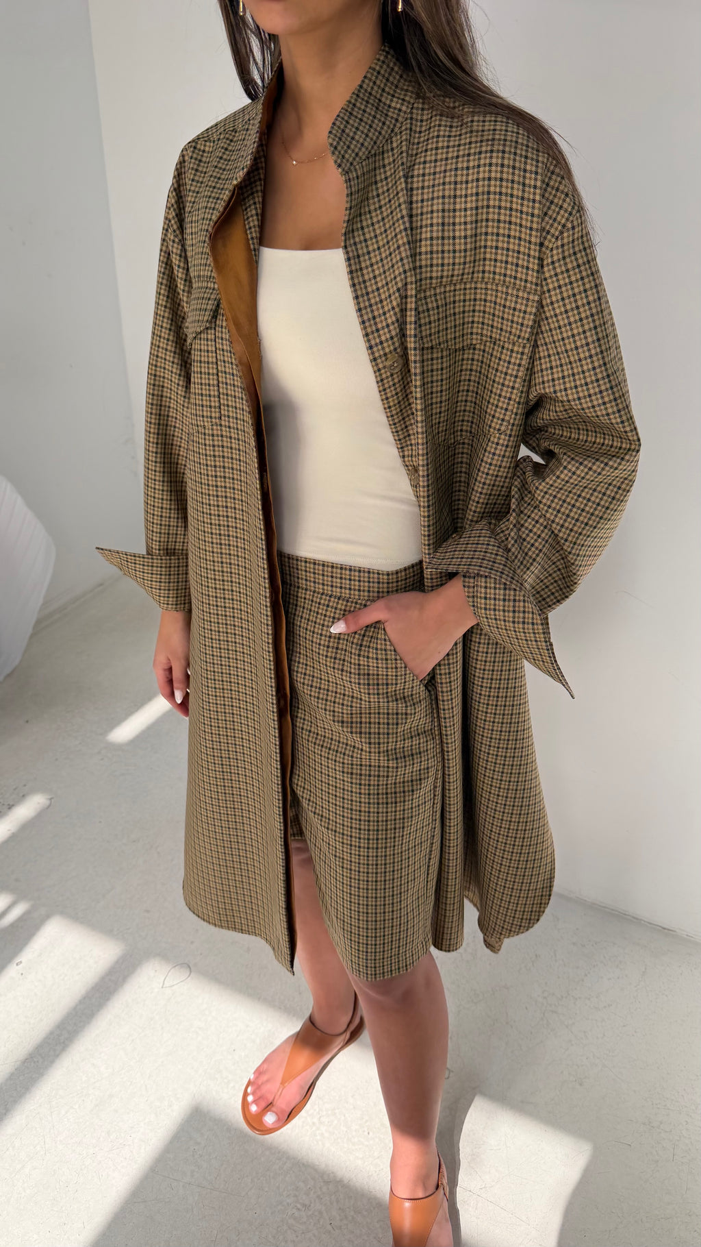 Plaid & Terracotta Set