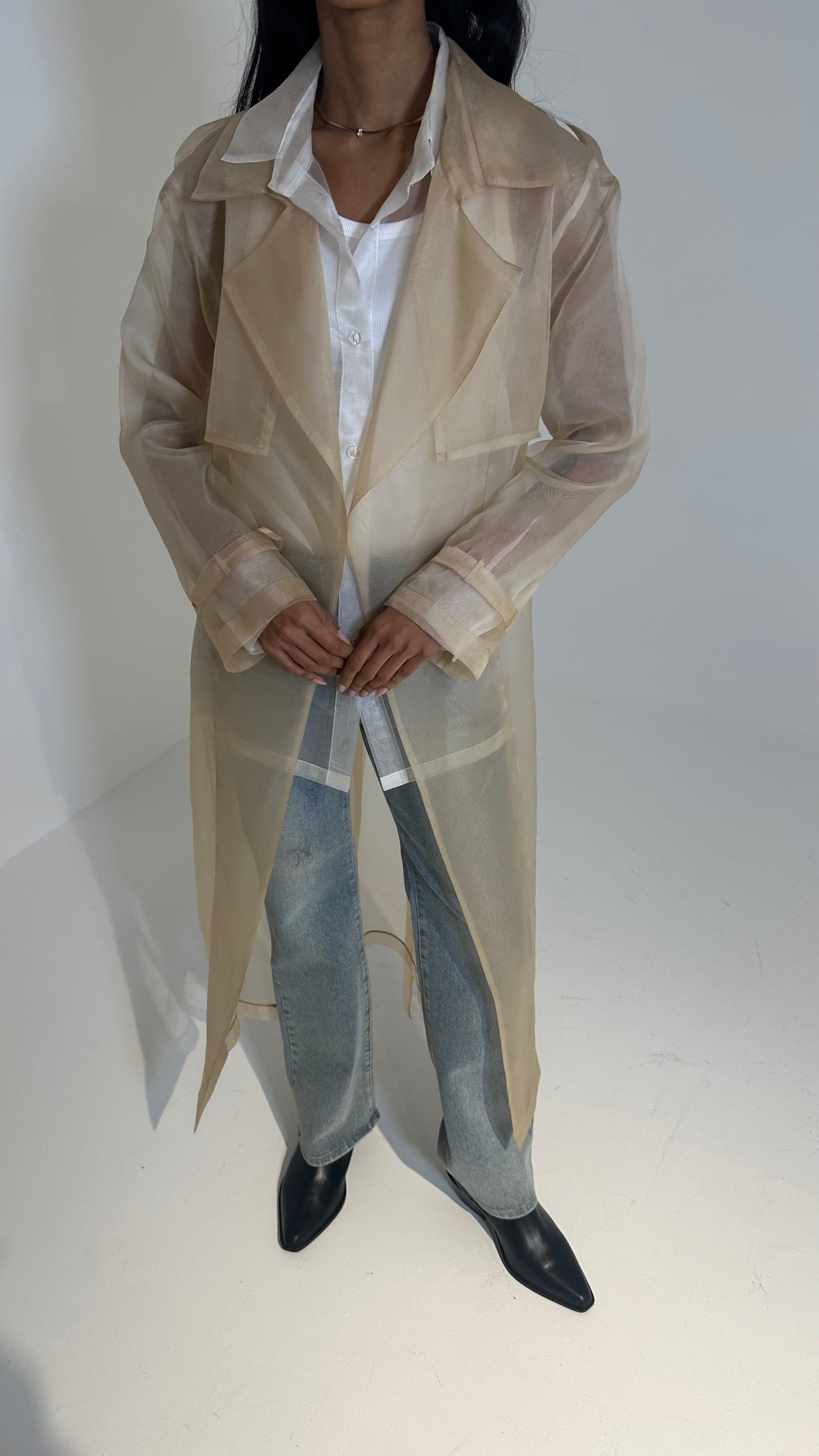 Double Organza Trench