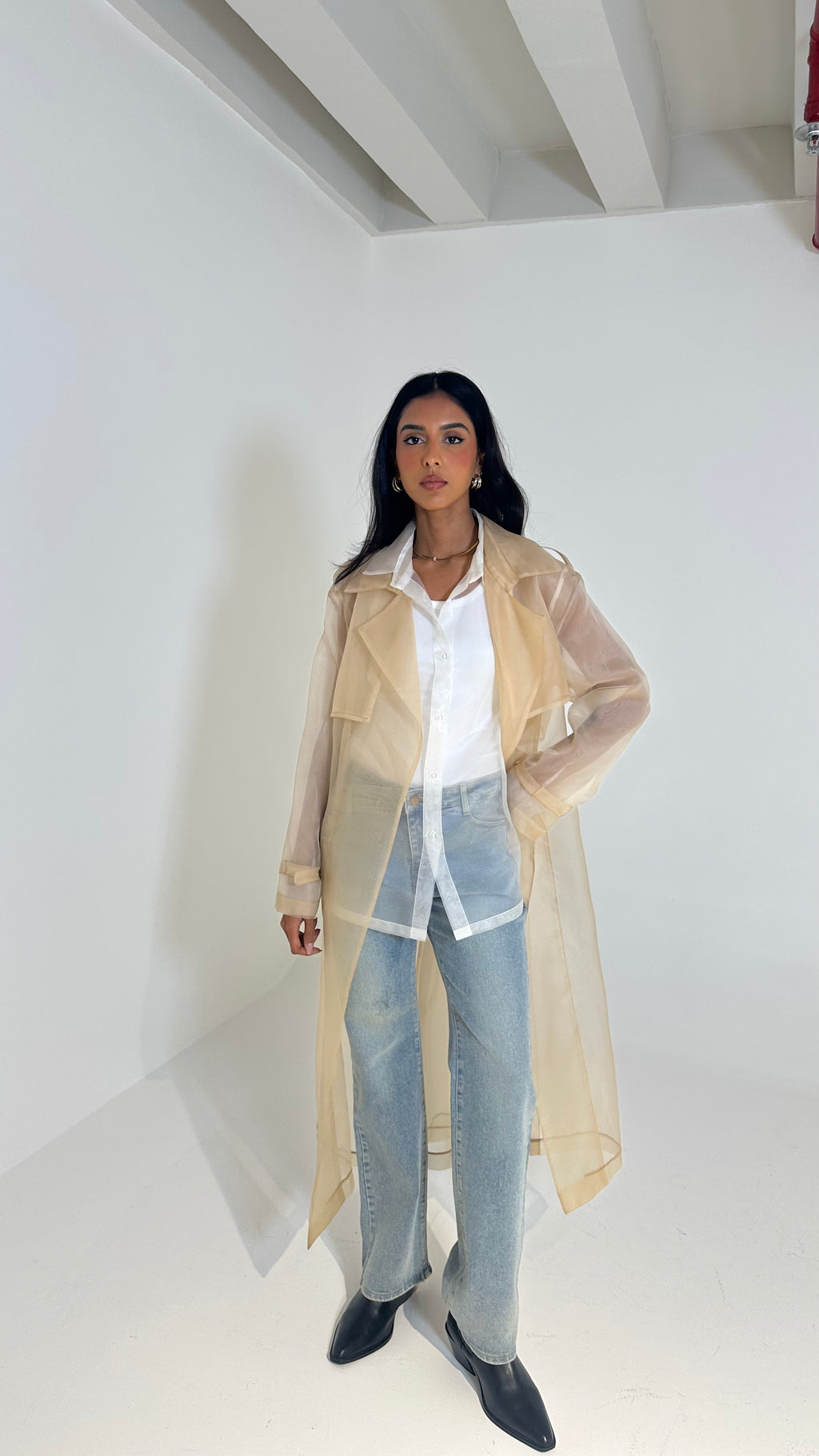Double Organza Trench