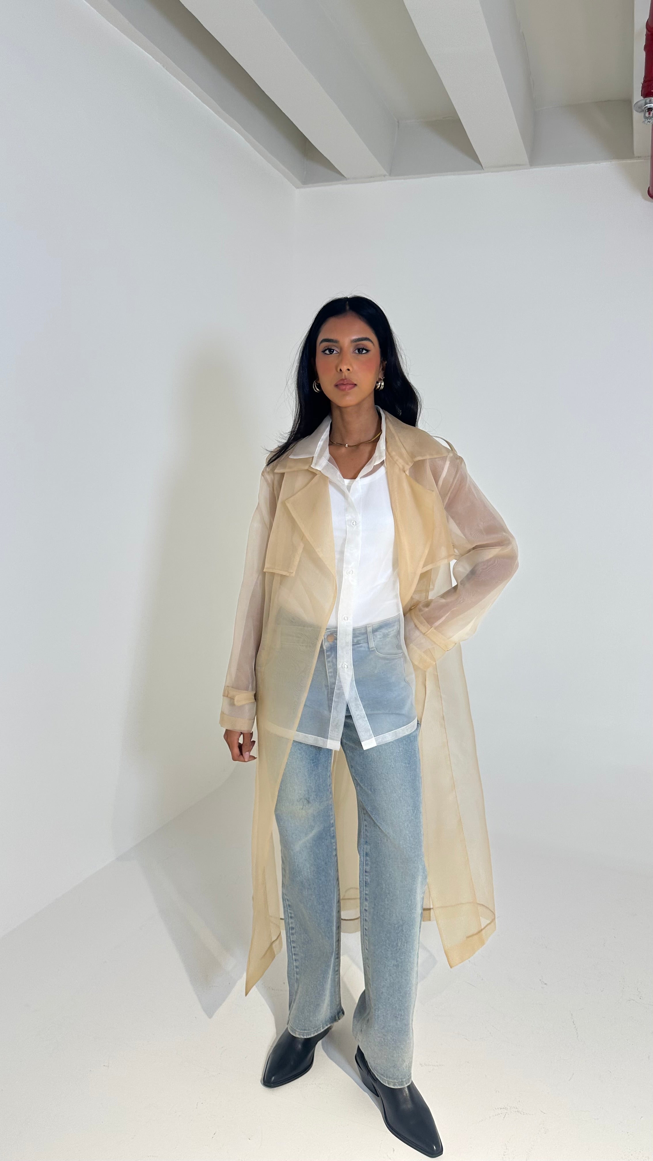 Double Organza Trench