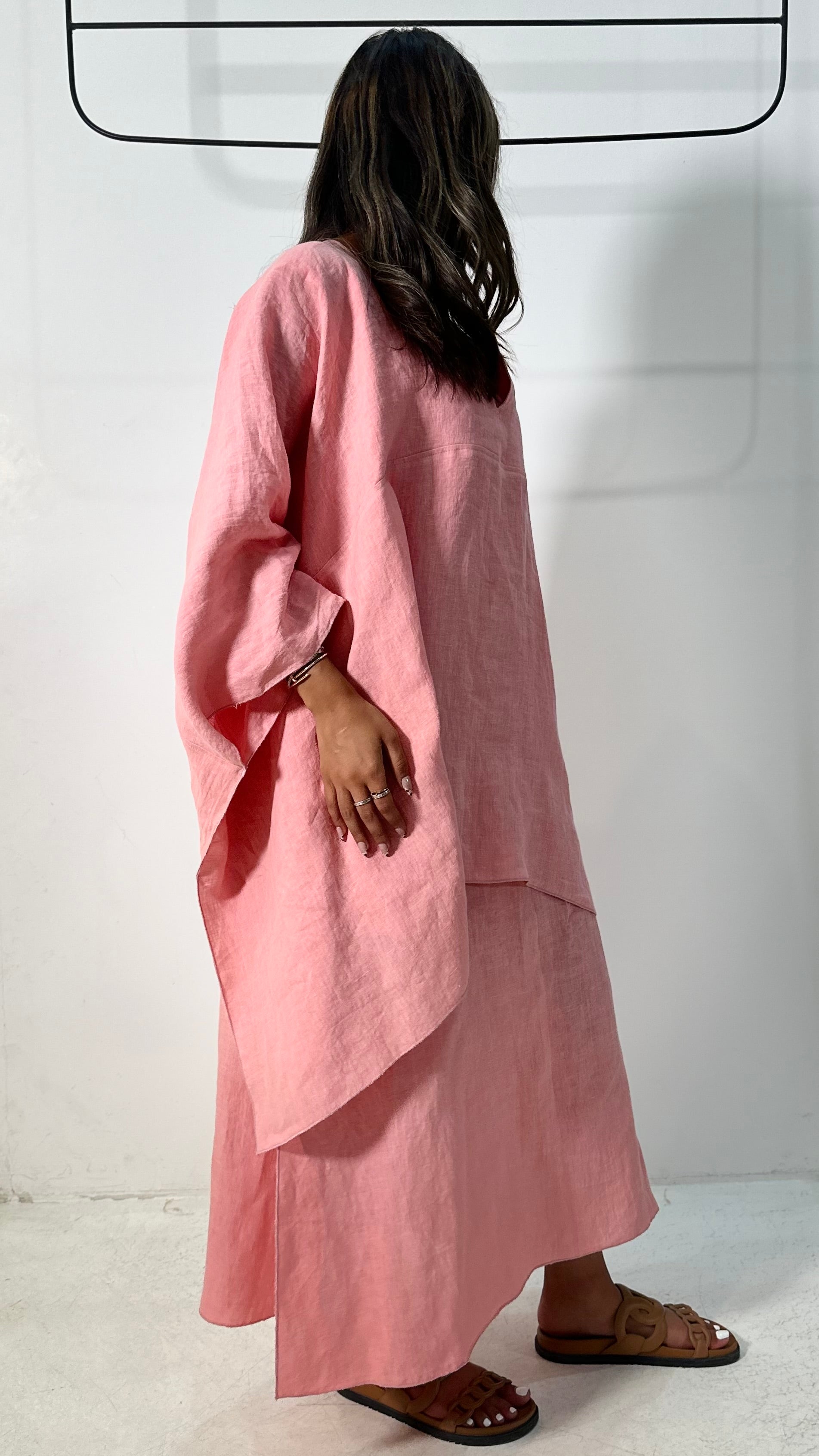 Linen 2 Piece Kaftan