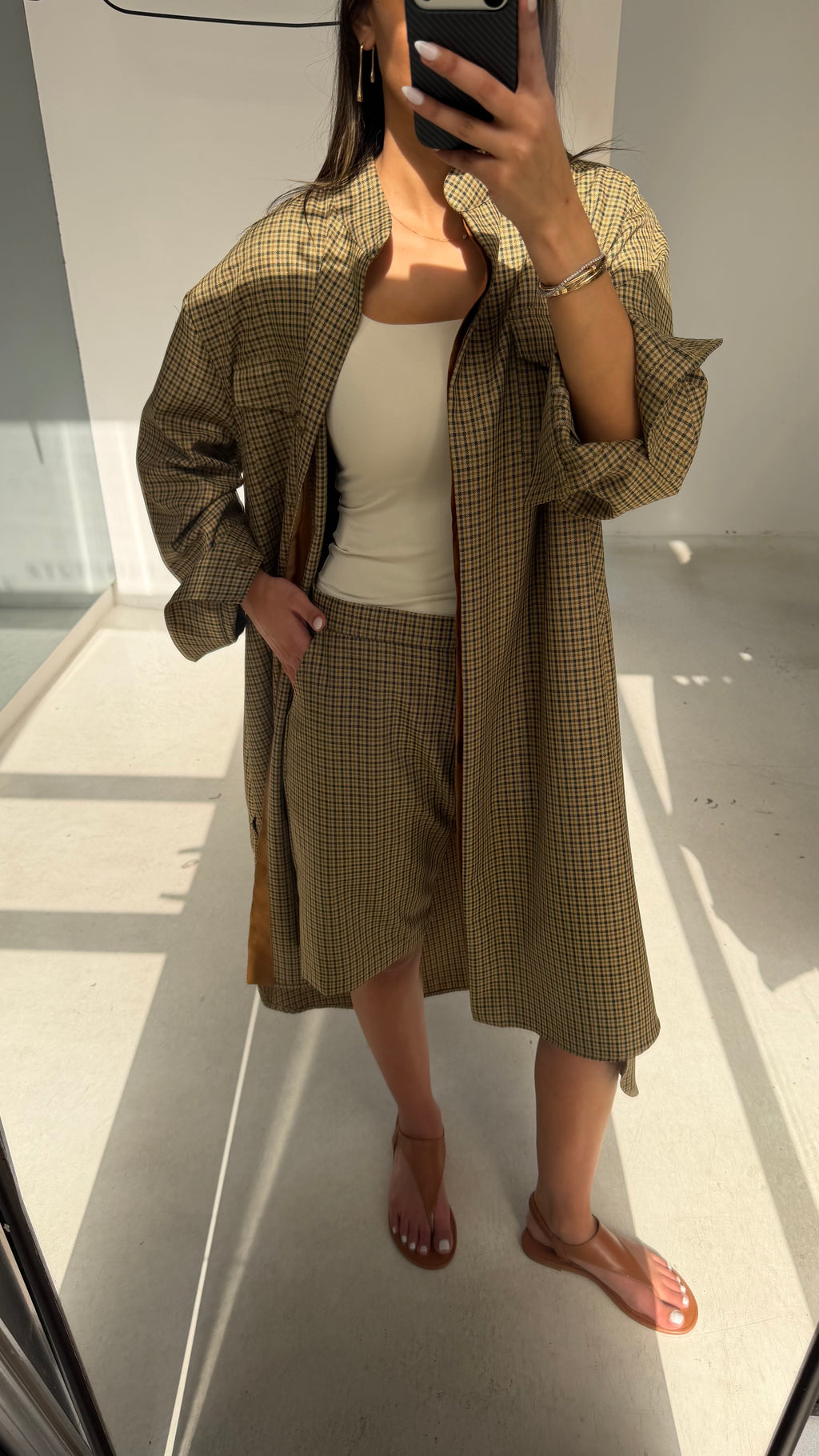 Plaid & Terracotta Set