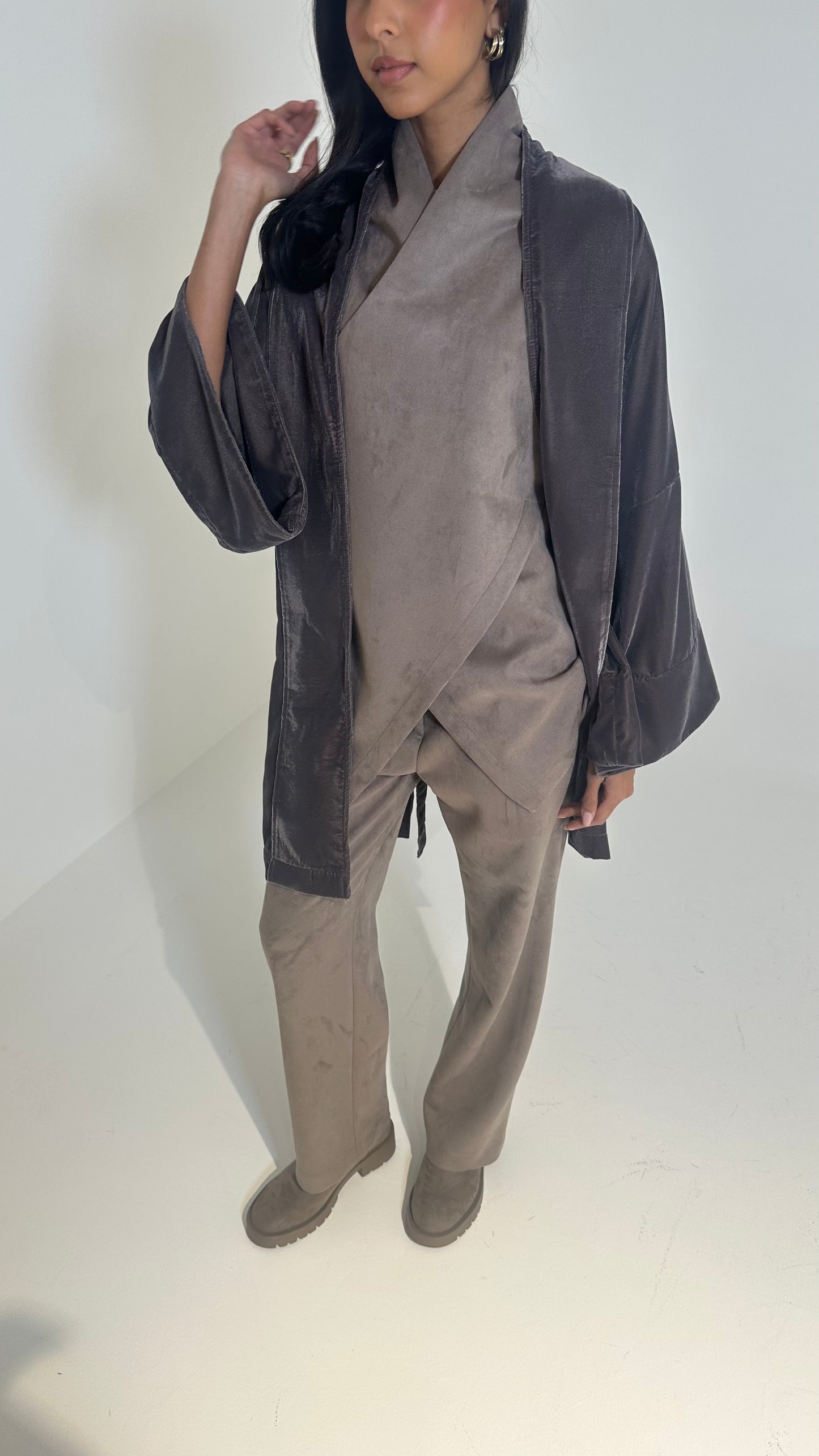 Suede & Velvet Set