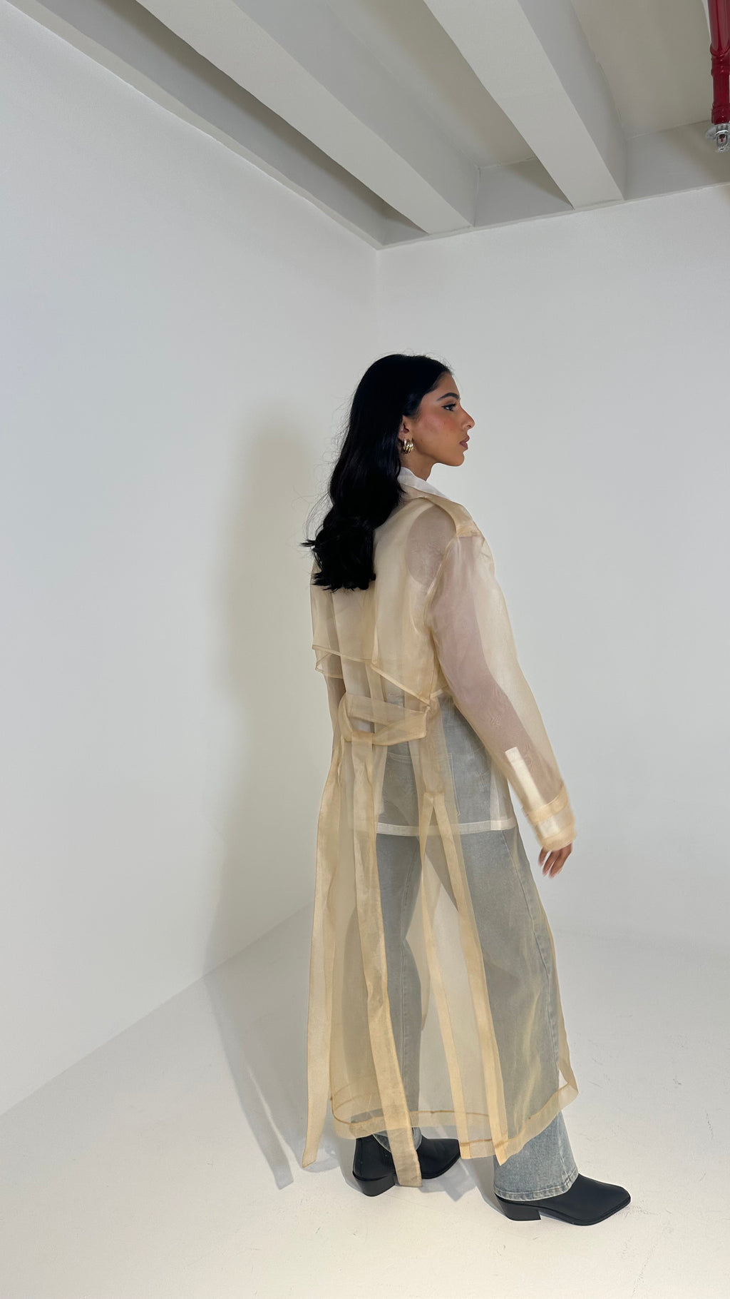 Double Organza Trench