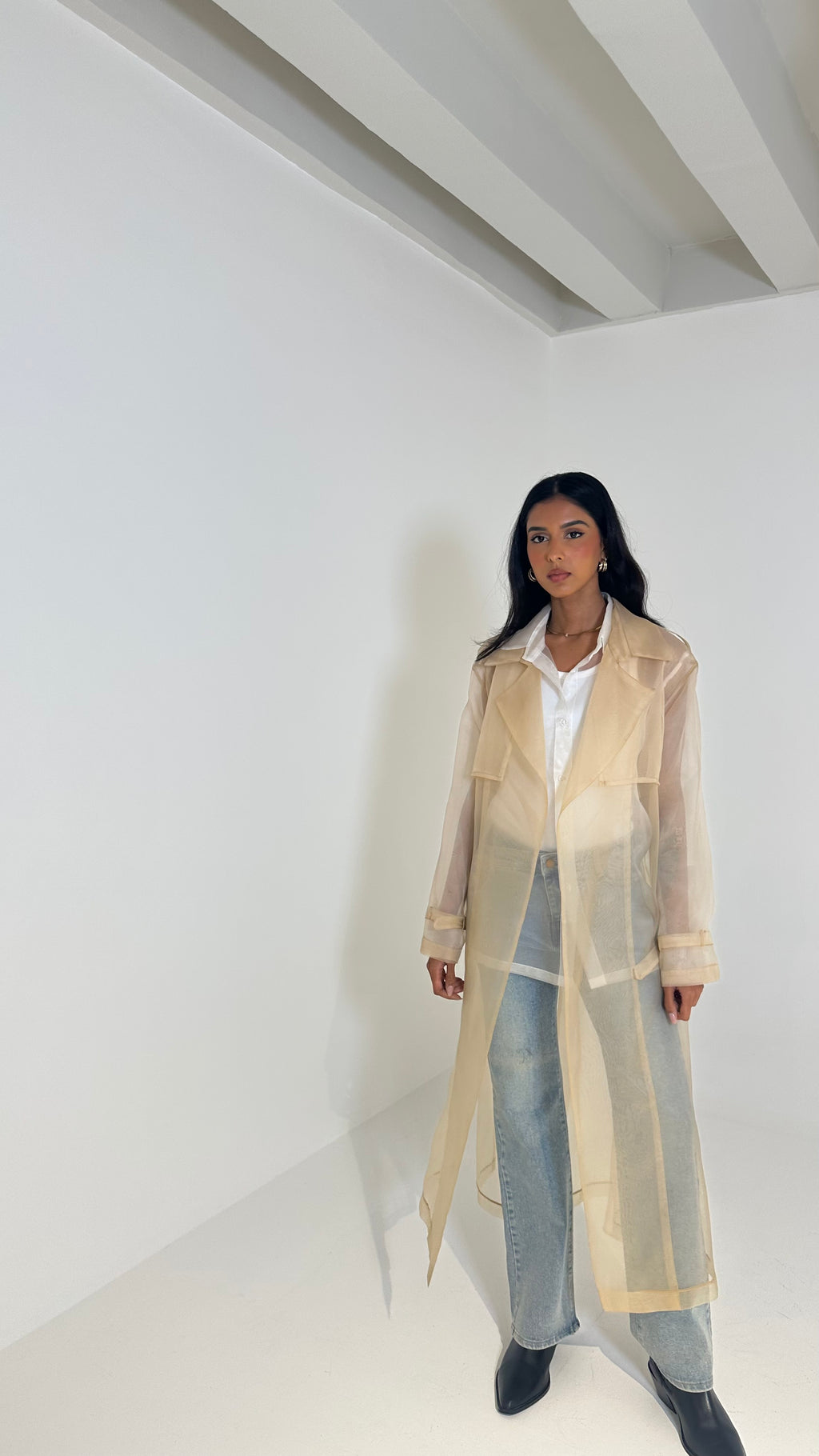 Double Organza Trench