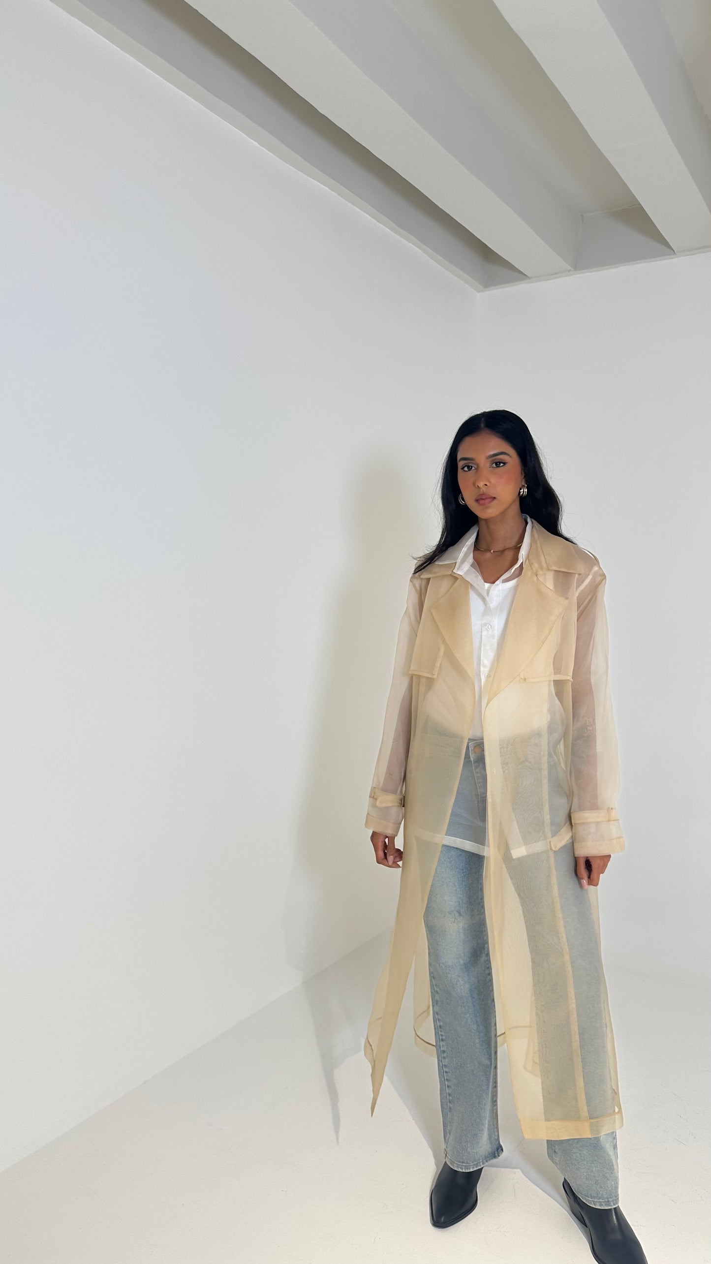 Double Organza Trench
