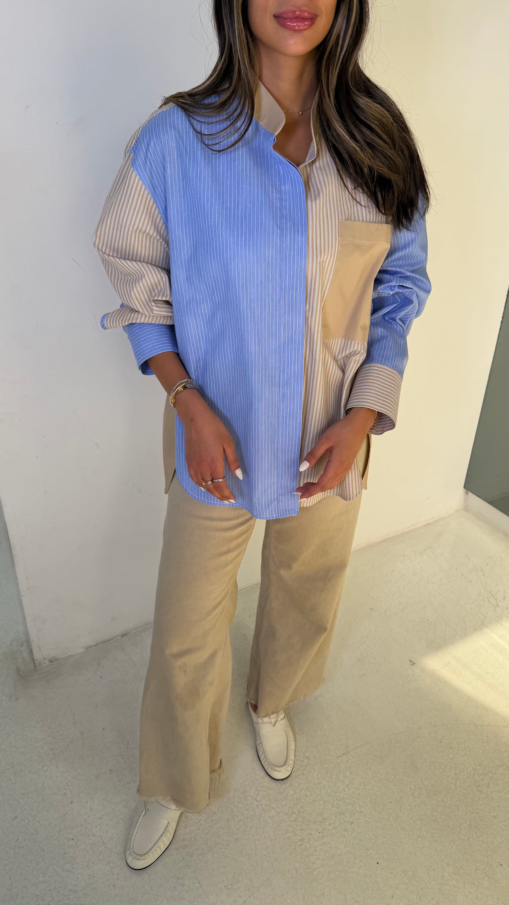 Color Block Shirt