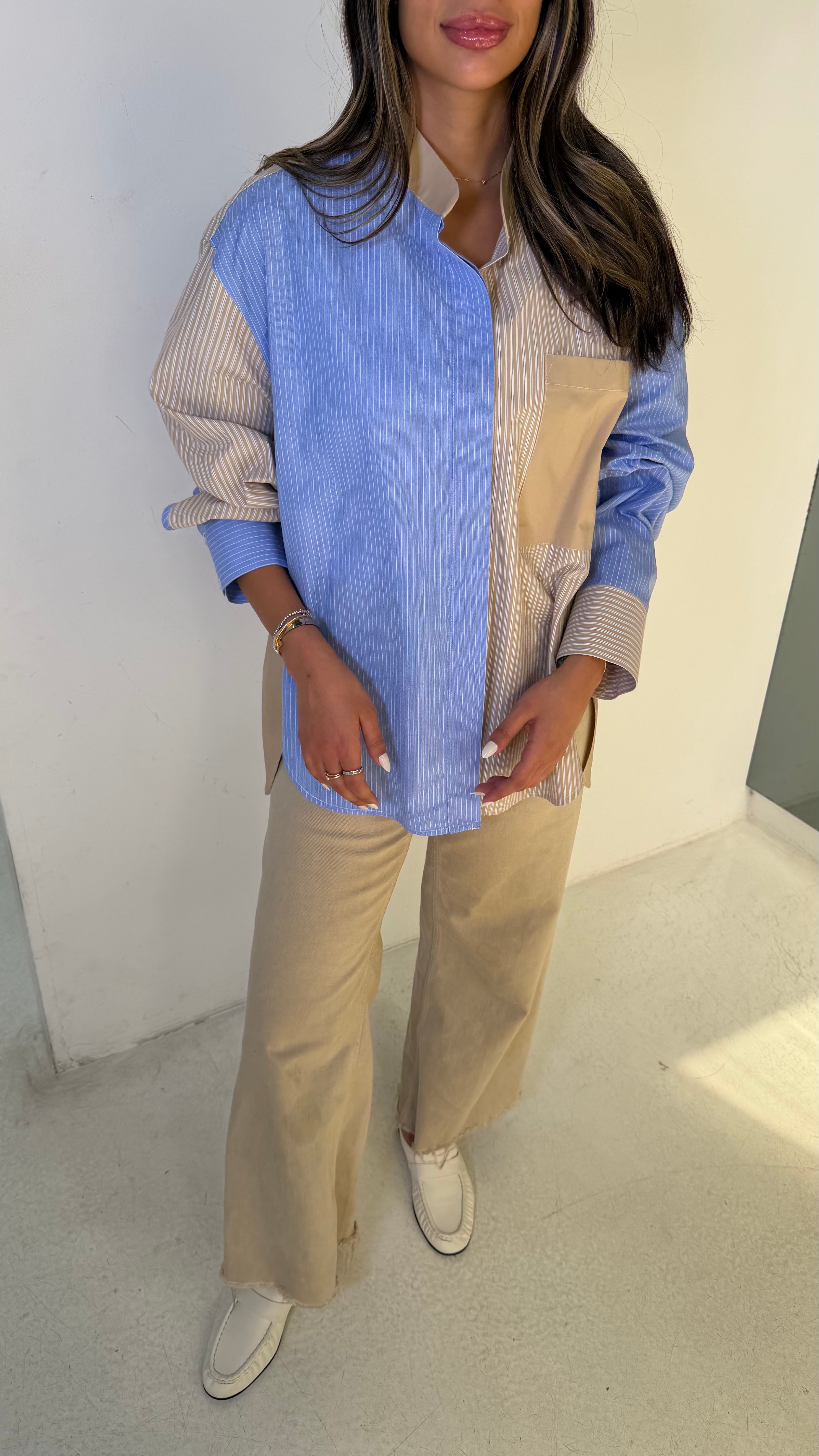 Color Block Shirt