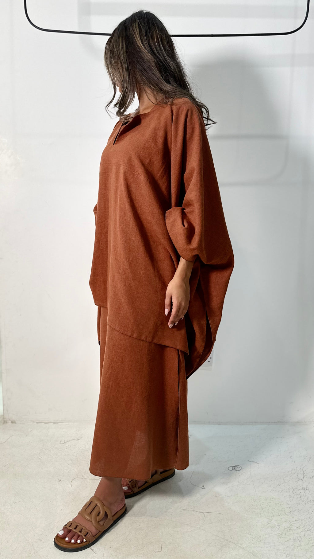 Linen 2 Piece Kaftan