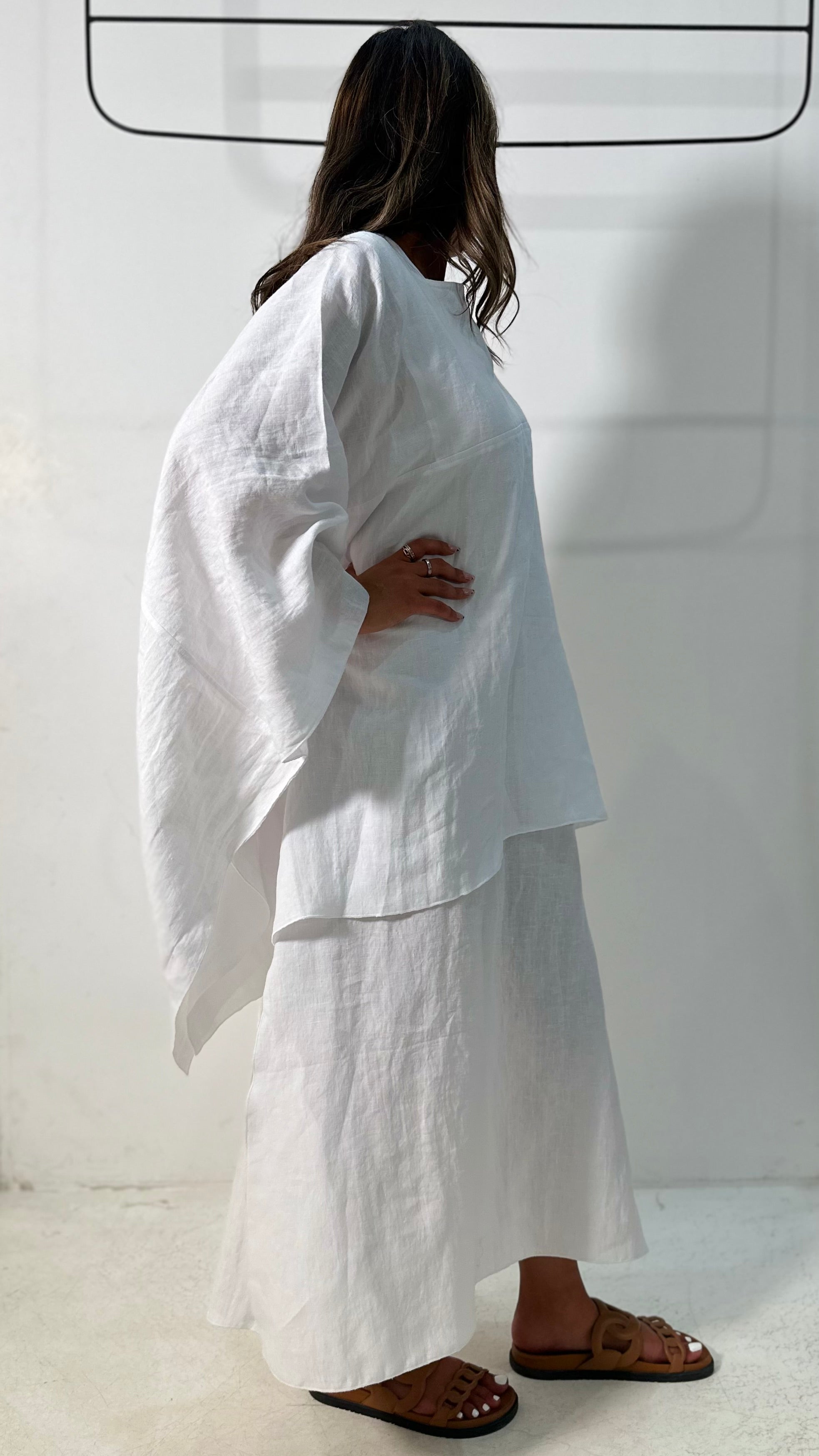 Linen 2 Piece Kaftan