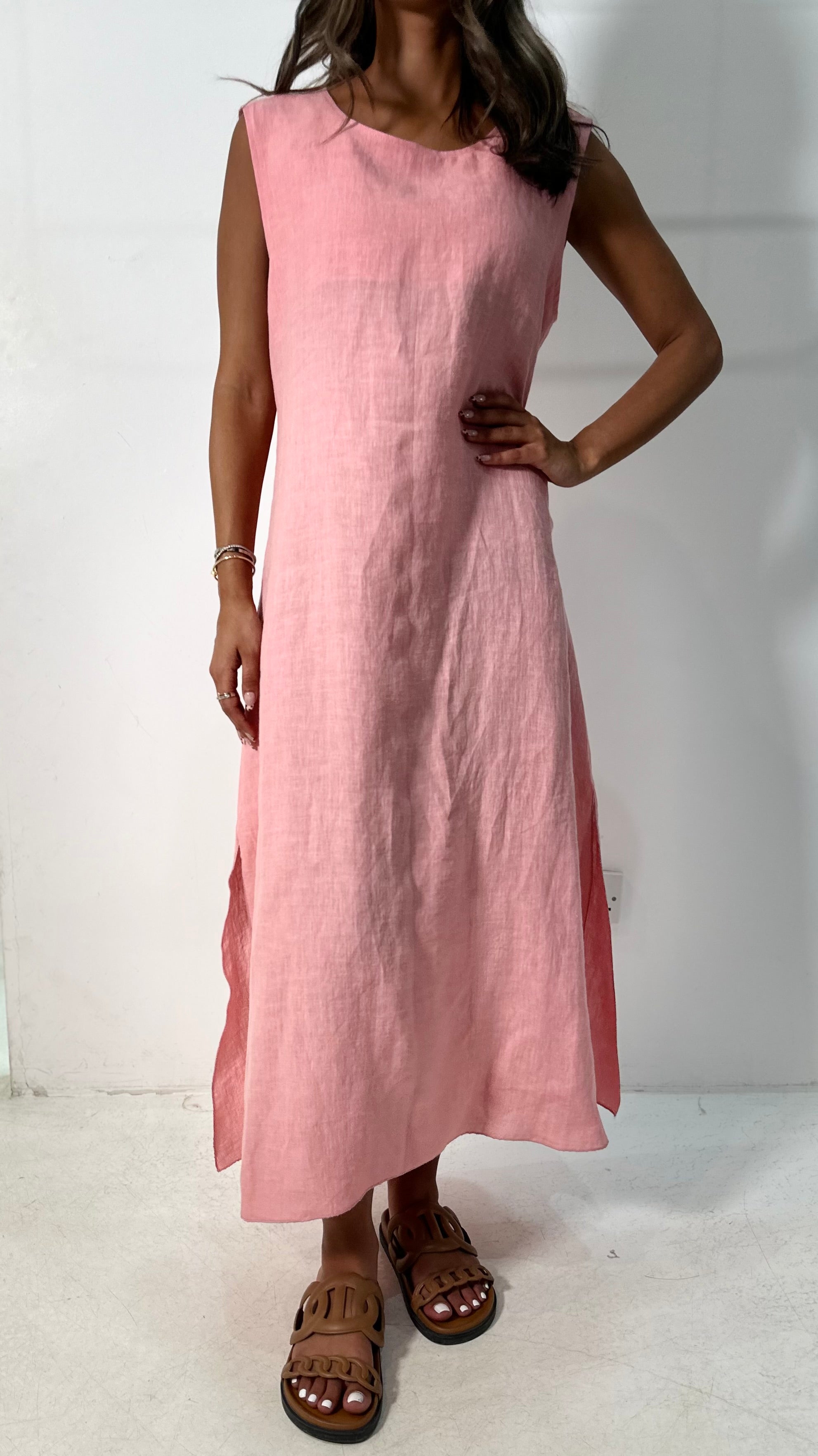 Linen 2 Piece Kaftan