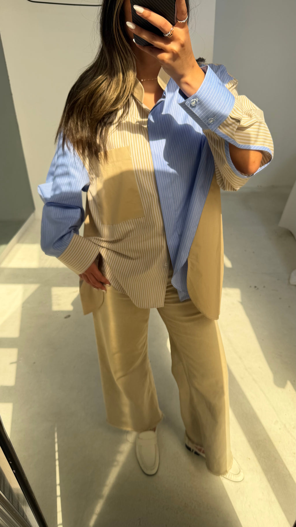 Color Block Shirt