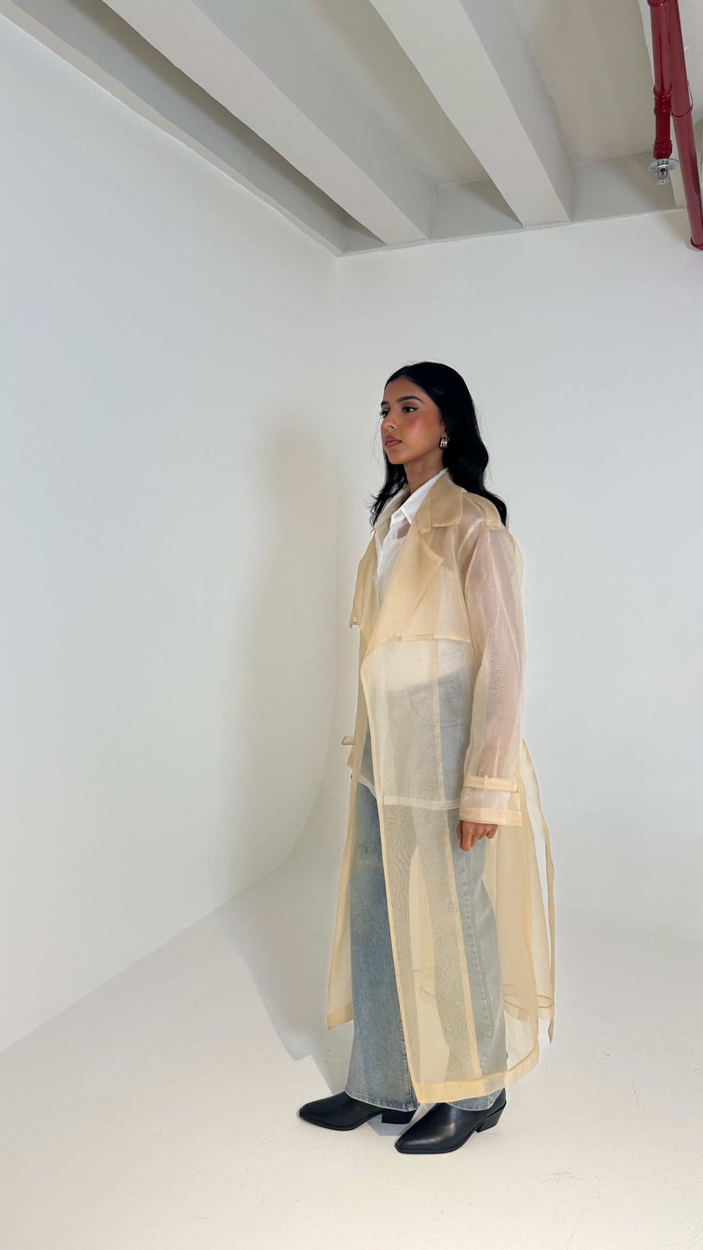Double Organza Trench
