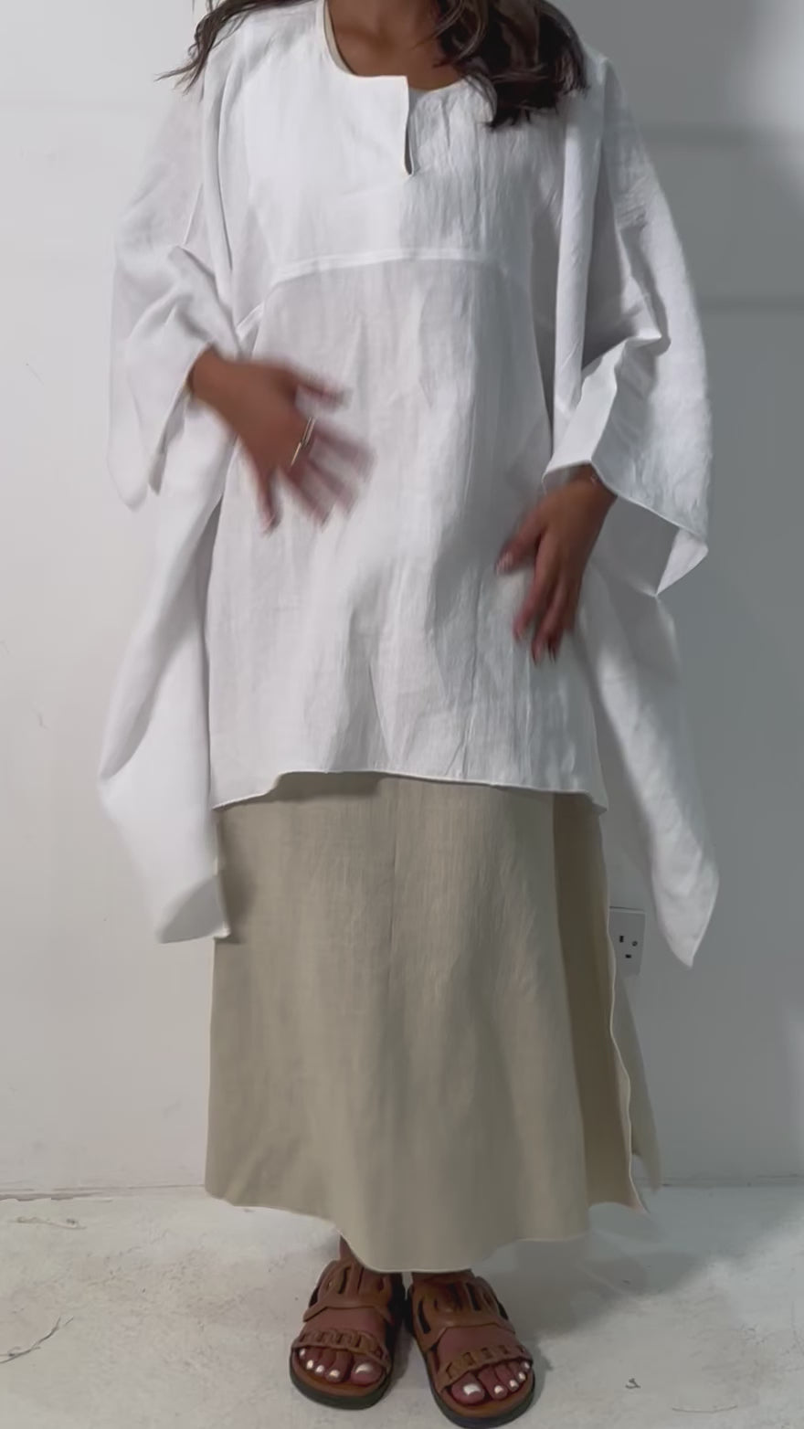 Linen 2 Piece Kaftan