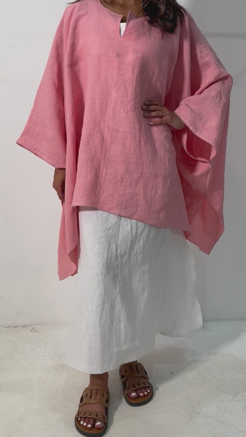 Linen 2 Piece Kaftan